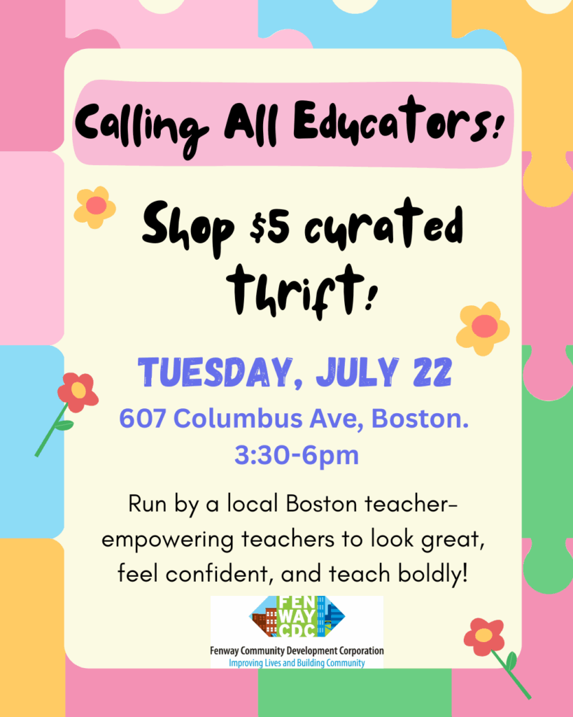 Educators Clothing Pop-up @ Newcastle Saranac Community Studio | Boston | Massachusetts | United States